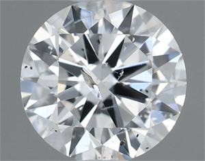 Picture of Natural Diamond 0.50 Carats, Round with Excellent Cut, F Color, SI2 Clarity and Certified by IGI