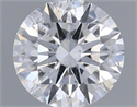 Natural Diamond 0.45 Carats, Round with Excellent Cut, E Color, I1 Clarity and Certified by GIA