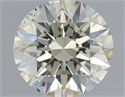 Natural Diamond 0.51 Carats, Round with Excellent Cut, M Color, SI1 Clarity and Certified by IGI