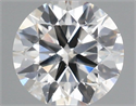 Natural Diamond 0.50 Carats, Round with Excellent Cut, I Color, SI1 Clarity and Certified by IGI