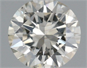 Natural Diamond 0.50 Carats, Round with Very Good Cut, L Color, SI2 Clarity and Certified by IGI