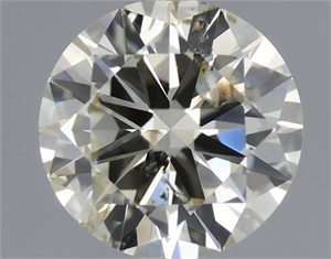 Picture of Natural Diamond 0.50 Carats, Round with Very Good Cut, M Color, I1 Clarity and Certified by IGI