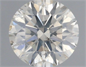 Natural Diamond 0.41 Carats, Round with Very Good Cut, J Color, SI2 Clarity and Certified by IGI