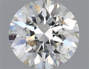Picture of Natural Diamond 0.70 Carats, Round with Very Good Cut, I Color, SI2 Clarity and Certified by IGI