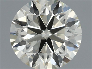 Picture of Natural Diamond 0.80 Carats, Round with Very Good Cut, M Color, VS1 Clarity and Certified by IGI