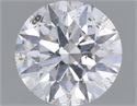 Diamante Natural 0.57 quilates, Redondo , Color E, claridad I1 y certificado IGI