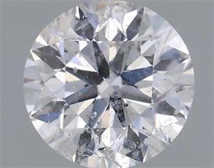 Picture of Natural Diamond 0.70 Carats, Round with Excellent Cut, E Color, I1 Clarity and Certified by IGI