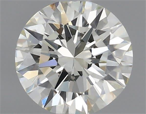 Picture of Natural Diamond 0.40 Carats, Round with Excellent Cut, M Color, IF Clarity and Certified by GIA