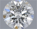 Diamante Natural 0.40 quilates, Redondo , Color I, claridad VVS1 y certificado GIA