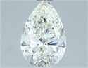 Natural Diamond 1.15 Carats, Pear with  Cut, I Color, IF Clarity and Certified by IGI