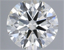 Natural Diamond 0.40 Carats, Round with Excellent Cut, H Color, SI1 Clarity and Certified by IGI