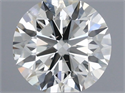 Natural Diamond 0.40 Carats, Round with Excellent Cut, H Color, SI1 Clarity and Certified by IGI