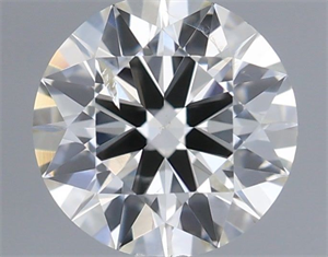 Picture of Natural Diamond 0.40 Carats, Round with Excellent Cut, H Color, SI1 Clarity and Certified by IGI