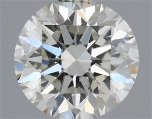 Foto Diamante Natural 0.50 quilates, Redondo , Color H, claridad SI1 y certificado IGI de