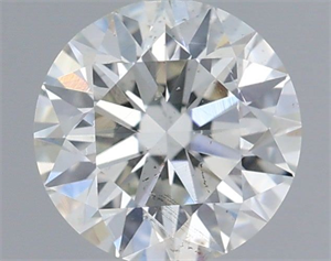 Foto Diamante Natural 0.70 quilates, Redondo , Color H, claridad SI1 y certificado IGI de