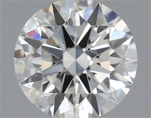 Foto Diamante Natural 0.50 quilates, Redondo , Color H, claridad SI1 y certificado IGI de