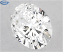 Natural Diamond 1.51 Carats, Oval with  Cut, D Color, VS2 Clarity and Certified by GIA