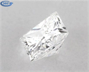 Natural Diamond 0.80 Carats, Princess with  Cut, E Color, VS2 Clarity and Certified by GIA