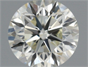 Natural Diamond 0.60 Carats, Round with Very Good Cut, K Color, VVS1 Clarity and Certified by IGI