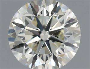 Picture of Natural Diamond 0.60 Carats, Round with Very Good Cut, K Color, VVS1 Clarity and Certified by IGI