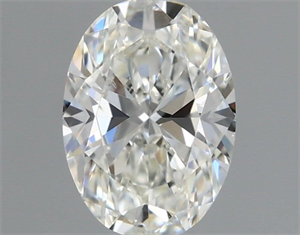 Picture of Natural Diamond 0.50 Carats, Oval with  Cut, I Color, VS2 Clarity and Certified by GIA