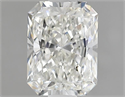 Natural Diamond 1.01 Carats, Radiant with  Cut, H Color, SI1 Clarity and Certified by GIA