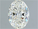 Natural Diamond 1.21 Carats, Oval with  Cut, H Color, IF Clarity and Certified by IGI