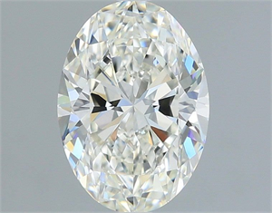 Picture of Natural Diamond 1.21 Carats, Oval with  Cut, H Color, IF Clarity and Certified by IGI