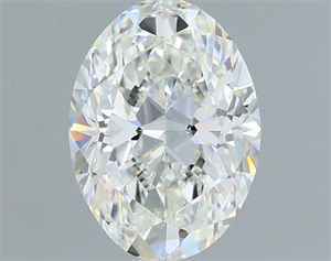 Picture of Natural Diamond 0.90 Carats, Oval with  Cut, G Color, VS2 Clarity and Certified by IGI