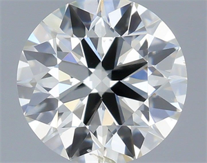 Picture of Natural Diamond 0.50 Carats, Round with Excellent Cut, H Color, SI1 Clarity and Certified by IGI