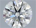 Natural Diamond 0.50 Carats, Round with Excellent Cut, H Color, SI2 Clarity and Certified by IGI