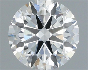 Picture of Natural Diamond 0.46 Carats, Round with Excellent Cut, G Color, VS2 Clarity and Certified by IGI