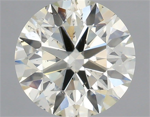 Picture of Natural Diamond 0.70 Carats, Round with Excellent Cut, K Color, SI1 Clarity and Certified by IGI