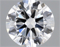 Natural Diamond 0.40 Carats, Round with Excellent Cut, E Color, VS2 Clarity and Certified by IGI
