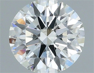 Picture of Natural Diamond 0.41 Carats, Round with Excellent Cut, G Color, SI1 Clarity and Certified by IGI