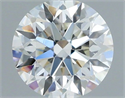 Diamante Natural 0.42 quilates, Redondo , Color H, claridad VS2 y certificado IGI