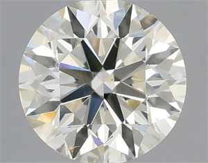Picture of Natural Diamond 0.40 Carats, Round with Excellent Cut, J Color, VS2 Clarity and Certified by IGI