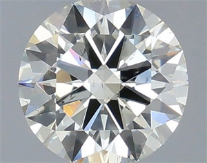 Foto Diamante Natural 0.40 quilates, Redondo , Color J, claridad SI1 y certificado IGI de