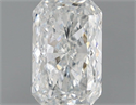 Natural Diamond 1.00 Carats, Radiant with  Cut, F Color, SI2 Clarity and Certified by IGI