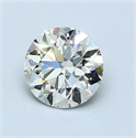 Diamante Natural 1.00 quilates, Redondo , Color K, claridad VS1 y certificado GIA