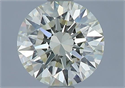Natural Diamond 1.03 Carats, Round with Excellent Cut, M Color, VVS1 Clarity and Certified by GIA