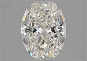 Foto Diamante Natural 1.70 quilates, Ovalado , Color H, claridad VS1 y certificado GIA de
