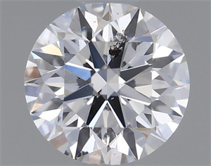 Foto Diamante Natural 0.58 quilates, Redondo , Color D, claridad I1 y certificado GIA de