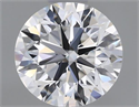 Diamante Natural 0.70 quilates, Redondo , Color F, claridad VVS2 y certificado GIA