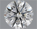 Diamante Natural 0.54 quilates, Redondo , Color H, claridad VVS1 y certificado GIA