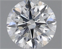 Diamante Natural 0.42 quilates, Redondo , Color H, claridad VS2 y certificado GIA