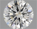 Natural Diamond 0.70 Carats, Round with Excellent Cut, J Color, IF Clarity and Certified by GIA