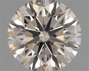 Picture of Natural Diamond 0.71 Carats, Round with Very Good Cut, L Color, VVS1 Clarity and Certified by GIA