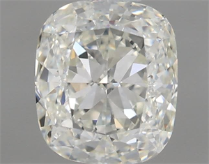 Foto Diamante Natural 0.81 quilates, Del cojín , Color J, claridad VVS1 y certificado GIA de