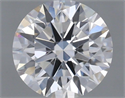 Lab Grown Diamond 1.29 Carats, Round with Ideal Cut, E Color, VS2 Clarity and Certified by IGI